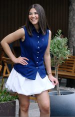 Cloud mini skirt set