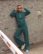 Teal Zip set