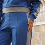 Royal stripe pants