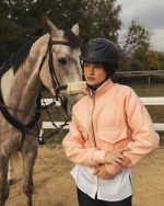 Blush Pink Wool Jacket