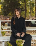 Black Polo Blouse - Image 2