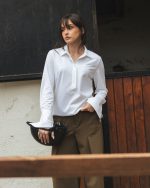 White Polo Blouse