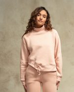 Blush cloud blouse