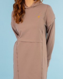 TRANSFORMATION LIGHT BROWN DRESS