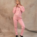 Baby rose slim track pants