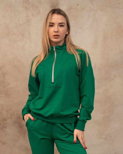 Emerald green sweatshirt