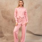 BAby rose - white pants