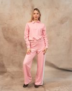 BAby rose - white pants