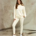 BUTTER YELLOW SLIM TRACK PANTS