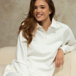 Ecru Polo Sweatshirt