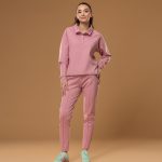 PINK GRACE POLO SET