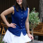 Cloud mini skirt set