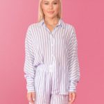 WHITE -BLUE DOLL SET