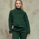 Calm forest blouse