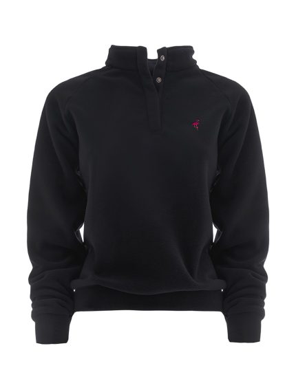 Ashes Grey Sweatshirt With Snap Buttons