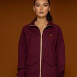 Burgundy Sweatshirt With Pockets