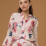 PINK GRACE PRINT BLOUSE
