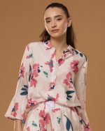 PINK GRACE PRINT BLOUSE