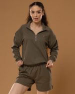 TRANSFORMATION OLIVE SWEATSHIRT