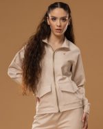 BUTTERCREAM SWEATSHIRT WITH POCKETS