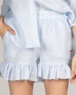 Sky Linen shorts